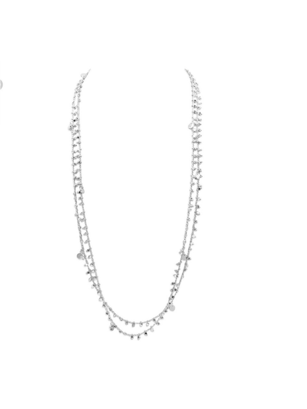 Kinsley Armelle Silver Necklace